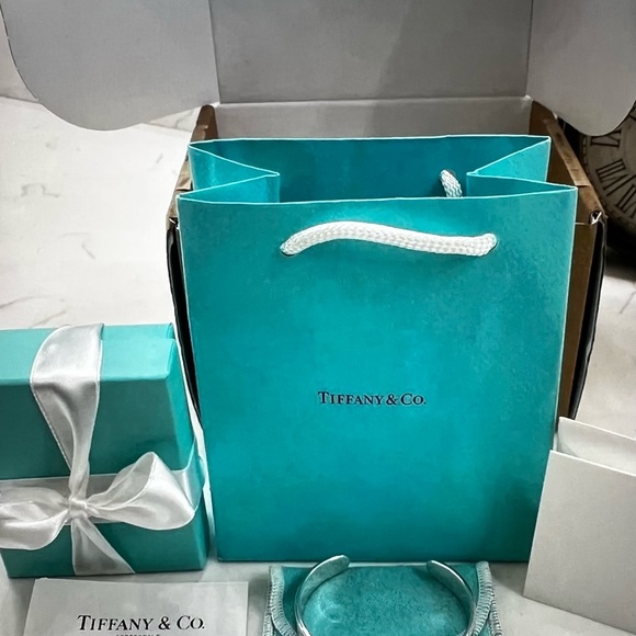 Tiffany and Co Diamond Cuff Bracelet - Picture 3 of 16